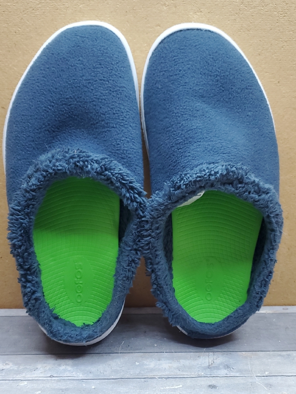 Oofos OOcoozie Men's Blue Mules Size 8/EU 41